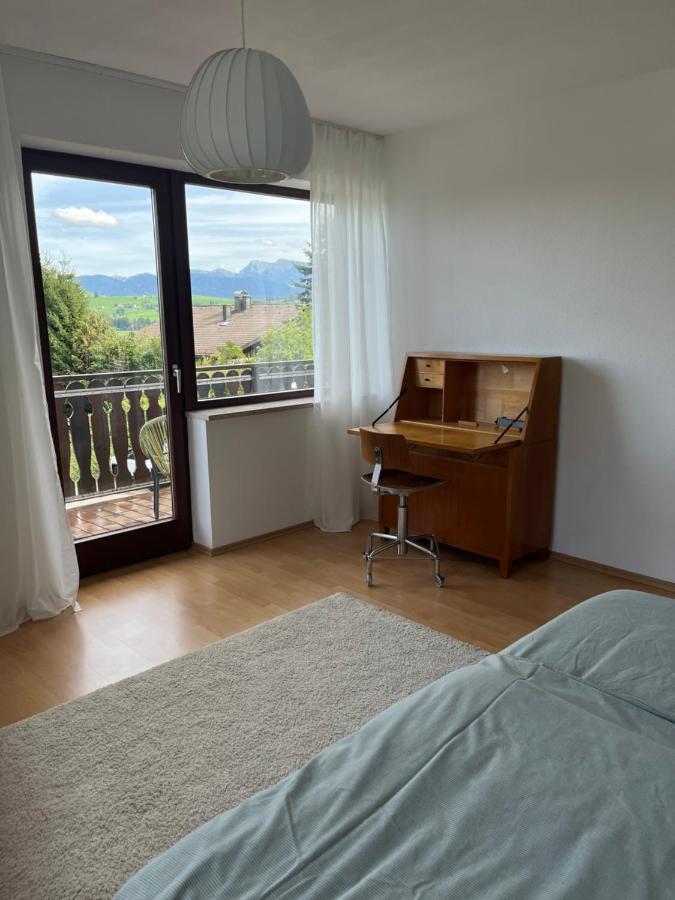 Helle Wohnung Mit Grossem Balkon Oberreute Exteriér fotografie